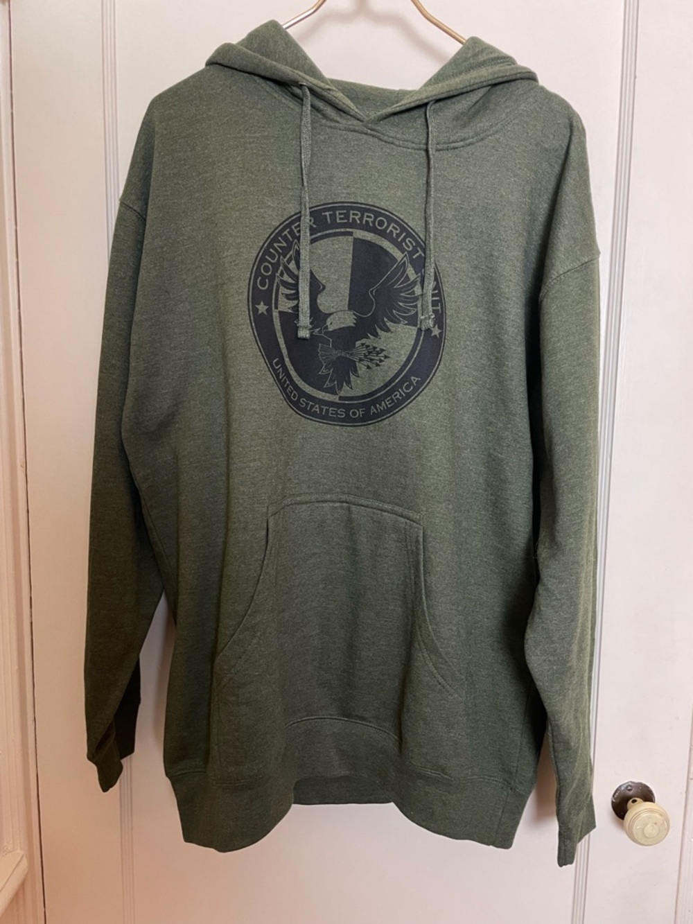 “24: Legacy" Counter Terrorist Unit Olive Green Pullover Hoodie (FOX, 2017)